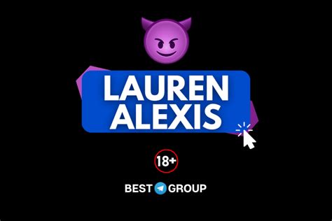 lauren alexis telegram